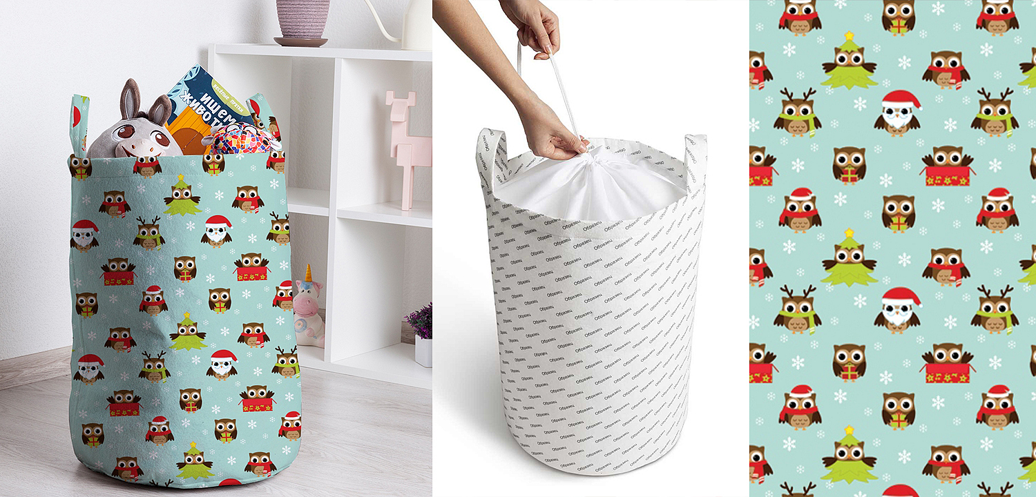 Корзина New Year Owls Basket Корзина New Year Owls Basket - Loft-Concept в Барнауле