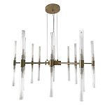 Люстра подвесная с 20-ю цилиндрическими матовыми плафонами Delta Light варинант исполнения - 2 | Loft Concept в Барнауле