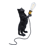 Настольная лампа Черный кот варинант исполнения - 2 | Loft Concept в Барнауле