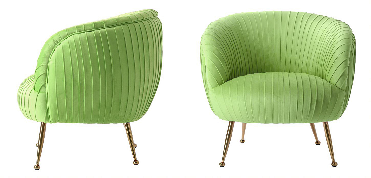 Кресло SOUFFLE CHAIR green Кресло SOUFFLE CHAIR green - Loft-Concept в Барнауле