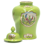 Фарфоровая ваза с крышкой Eden Garden варинант исполнения - 2 | Loft Concept в Барнауле