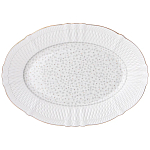 Обеденный сервиз белого цвета из фарфора на 6 персон 23 предмета Floral Charm варинант исполнения - 4 | Loft Concept в Барнауле