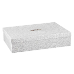 Чайный сервиз белого цвета из фарфора на 6 персон 15 предметов Floral Charm варинант исполнения - 2 | Loft Concept в Барнауле