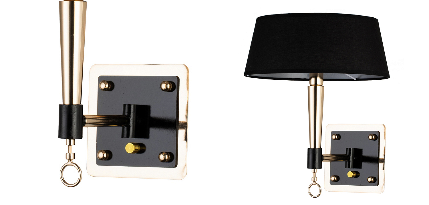 Бра Gilbert Sconce black Бра Gilbert Sconce black - Loft-Concept в Барнауле