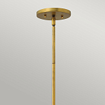 Подвесной светильник с матовым стеклянным коническим плафоном в современном стиле Hinkley варинант исполнения - 6 | Loft Concept в Барнауле