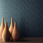 Гипсовая 3D Панель M-27 варинант исполнения - 1 | Loft Concept в Барнауле