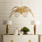 Люстра Золотые листья Golden Petals варинант исполнения - 4 | Loft Concept в Барнауле