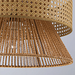 Подвесной светильник с абажуром из натуральных материалов Light Inside the Cell варинант исполнения - 8 | Loft Concept в Барнауле