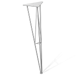 Стол обеденный с круглой столешницей из керамики на четырех ножках Sand Ceramics варинант исполнения - 5 | Loft Concept в Барнауле