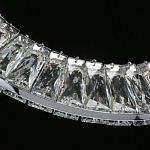 Люстра круглая с прозрачной хрустальной рамкой Maude Crystal Light варинант исполнения - 10 | Loft Concept в Барнауле