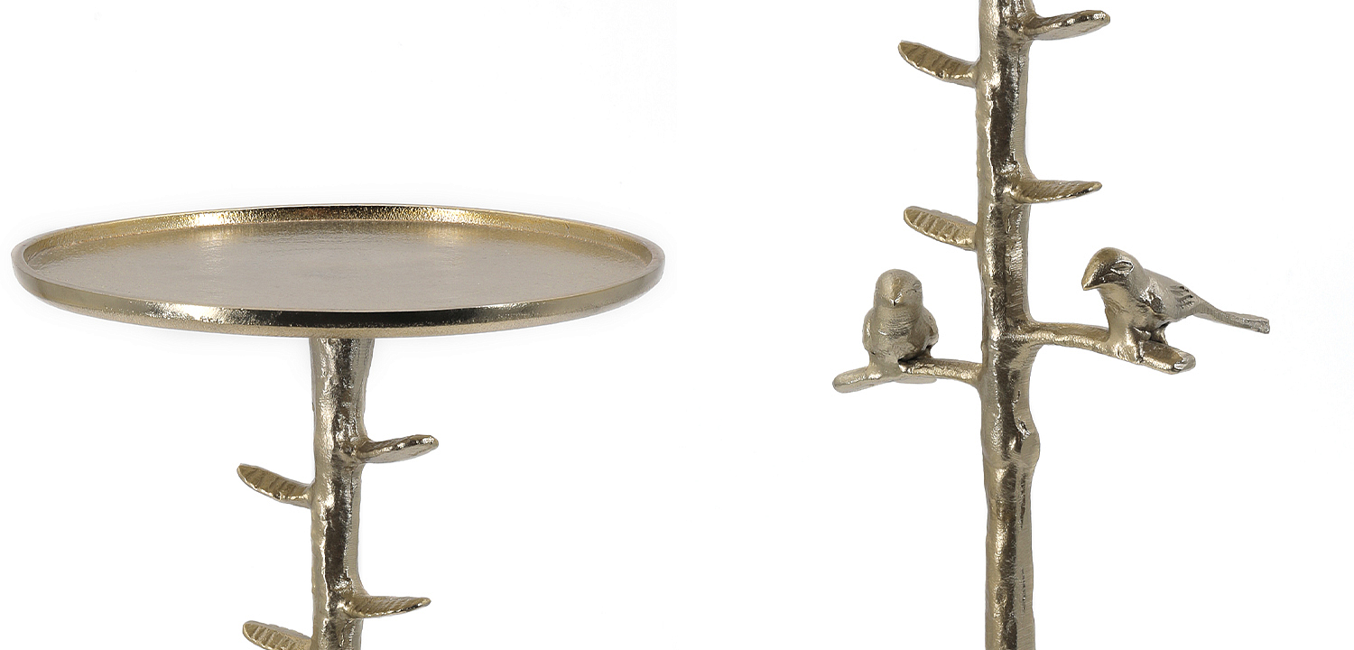 Приставной стол Piaf Gold Drinks Table Приставной стол Piaf Gold Drinks Table - Loft-Concept в Барнауле