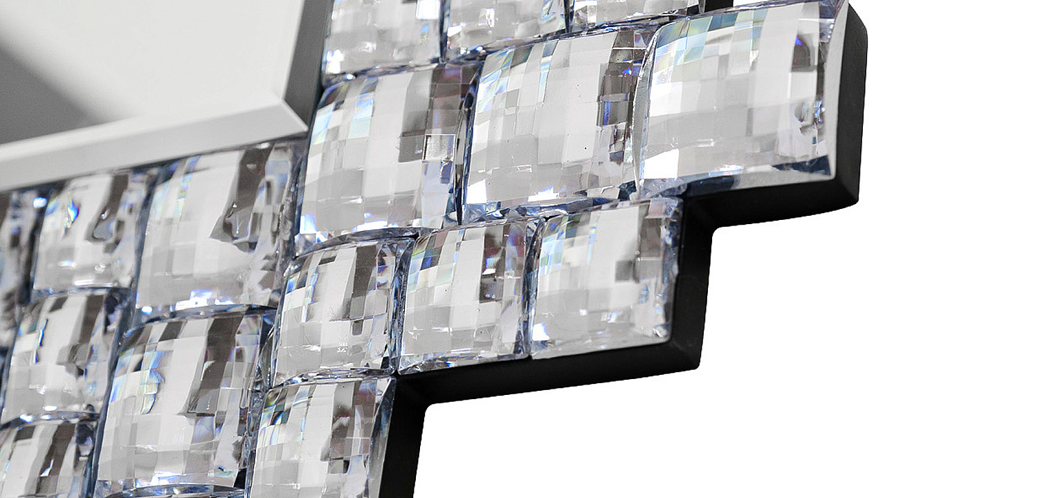 Зеркало Lasre Glitter Squares Mirror Зеркало Lasre Glitter Squares Mirror - Loft-Concept в Барнауле