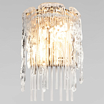 Бра с эффектом стекающего стекла и прозрачными трубками Textured Glass варинант исполнения - 2 | Loft Concept в Барнауле