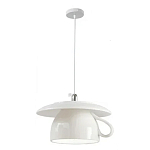 Подвесные светильники в виде белой посуды Flower Reversal варинант исполнения - 8 | Loft Concept в Барнауле