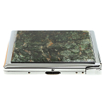 Портсигар на 10 сигарет с газовой зажигалкой из натурального камня Актиновит Stone Cigarettes Cases варинант исполнения - 5 | Loft Concept в Барнауле