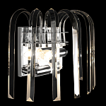 Бра цвета никель с изогнутыми хрустальными элементами Radiant Ribbons варинант исполнения - 5 | Loft Concept в Барнауле