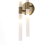 Бра с двумя цилиндрическими матовыми плафонами на круглом основании Delta Light варинант исполнения - 2 | Loft Concept в Барнауле