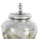 Ваза из стекла с крышкой и декоративными узорами Chinoiserie Ceramics варинант исполнения - 2 | Loft Concept в Барнауле