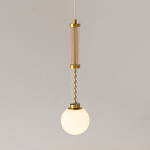 Подвесной светильник со стеклянными вставками Helios варинант исполнения - 2 | Loft Concept в Барнауле