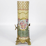 Фарфоровая ваза с бронзовыми элементами Eden Garden варинант исполнения - 3 | Loft Concept в Барнауле