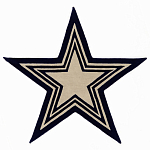 Дизайнерский ковер в виде звезды Poltronova Tappeto Stellina  Navy Blue Grey Rug варинант исполнения - 1 | Loft Concept в Барнауле