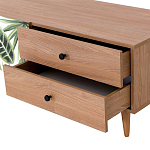 Длинная ТВ-тумба с принтом на ящиках Elise TV Stand варинант исполнения - 4 | Loft Concept в Барнауле