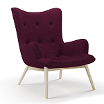 Мебельная ткань Шенилл фиолетовый цвет 138 см T4-27 варинант исполнения - 5 | Loft Concept в Барнауле