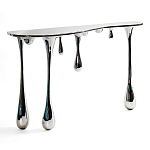 Дизайнерская Консоль Melting Silver Console Zhipeng Tan варинант исполнения - 2 | Loft Concept в Барнауле