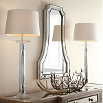 Зеркало в серебристой фигурной раме Silver Reflection варинант исполнения - 2 | Loft Concept в Барнауле