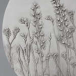 Панно Серые цветы варинант исполнения - 3 | Loft Concept в Барнауле