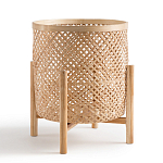 Кашпо на ножках из бамбука Bamboo Decor варинант исполнения - 4 | Loft Concept в Барнауле