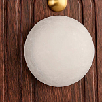 Настенный светильник с деревянным резным основанием Wood Wall Lamp варинант исполнения - 2 | Loft Concept в Барнауле