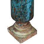 Антикварная колонна из массива тика Unique Indian Antique Column варинант исполнения - 3 | Loft Concept в Барнауле