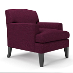 Мебельная ткань Шенилл фиолетовый цвет 138 см T4-27 варинант исполнения - 3 | Loft Concept в Барнауле