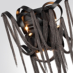 Бра с изогнутыми металлическими лентами и цепочками Atlantis Chain варинант исполнения - 2 | Loft Concept в Барнауле