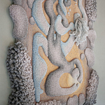 Тканый вручную монументальный настенный гобелен Soft Inception варинант исполнения - 1 | Loft Concept в Барнауле