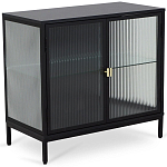 Сервант двухдверный с рифленым стеклом The Keeper варинант исполнения - 1 | Loft Concept в Барнауле