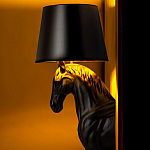 Horse Statue Floor Lamp Большой светильник Черная Лошадь варинант исполнения - 5 | Loft Concept в Барнауле