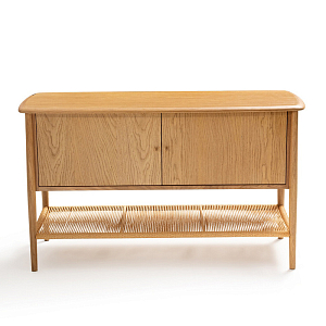Комод с 2-мя дверцами и полкой из пеньковой веревки Espen Chest of drawers