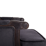 Кресло George Grand Armchair black velour варинант исполнения - 4 | Loft Concept в Барнауле