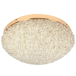 Круглый потолочный светильник с хрустальным декором Vere Crystal Ceiling Lamp 50 варинант исполнения - 1 | Loft Concept в Барнауле