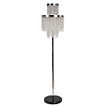 Торшер Хром с каскадом сияющих кристаллов Shining Waterfall варинант исполнения - 1 | Loft Concept в Барнауле