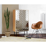 Шкаф с 2-мя зеркальными дверцами Serena Mirror Cabinet варинант исполнения - 3 | Loft Concept в Барнауле