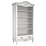 Стеллаж белый из массива бука с 5-ю полками White Provence варинант исполнения - 1 | Loft Concept в Барнауле