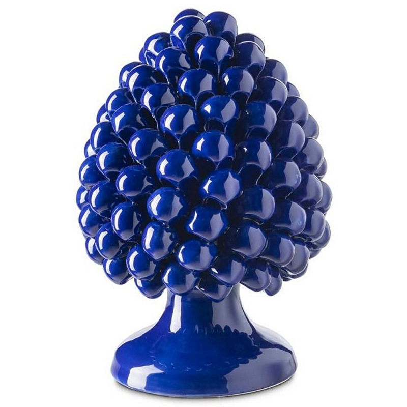 Статуэтка Pine Cone H20 Синий Голубой Белый Статуэтка Pine Cone H20 Синий Голубой Белый в Барнауле | Loft Concept