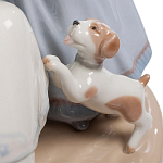 Статуэтка фарфоровая Девочки с собачками Charming Statuette варинант исполнения - 2 | Loft Concept в Барнауле