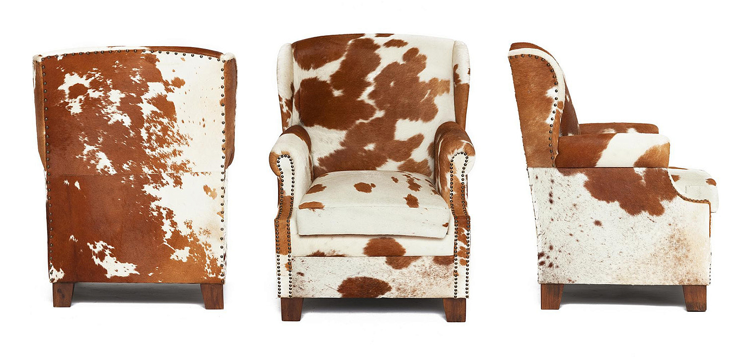 Кресло Cowhide Armchair - Loft-Concept в Барнауле