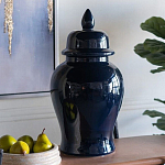 Ваза с крышкой однотонная Высота 48 см Chinoiserie Ceramics варинант исполнения - 3 | Loft Concept в Барнауле