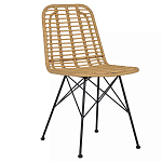 Стул с ротанговым плетением Wicker Stool без подлокотников варинант исполнения - 6 | Loft Concept в Барнауле