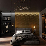 Гипсовая 3D панель с принтографией PM-02 варинант исполнения - 1 | Loft Concept в Барнауле